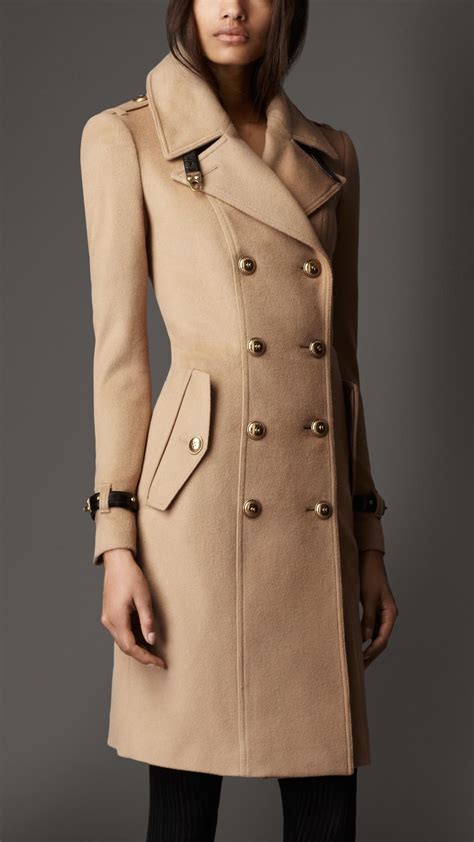 vintage burberry cashmere coat.